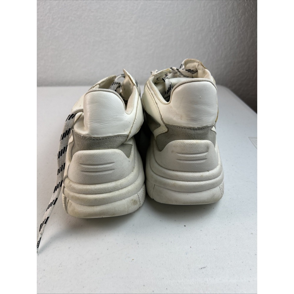 Aldo Women's Athletic Shoe Sneakers Size 8, Color White/Bone‎ - Picture 7 of 12